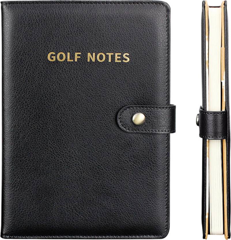 Golf Log Pocket Notebook Compact