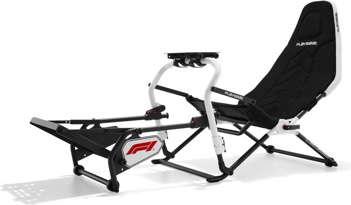 F1 Edition Black Ergonomic Racing Simulator Chair