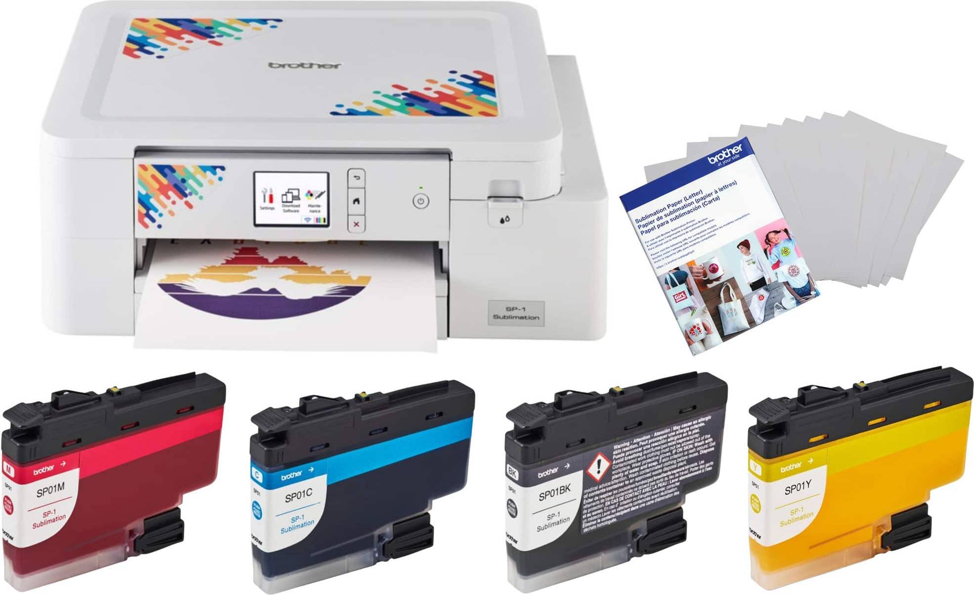 Sublimation ink Brother Sublimation Printer Multiple Ink Cartridges