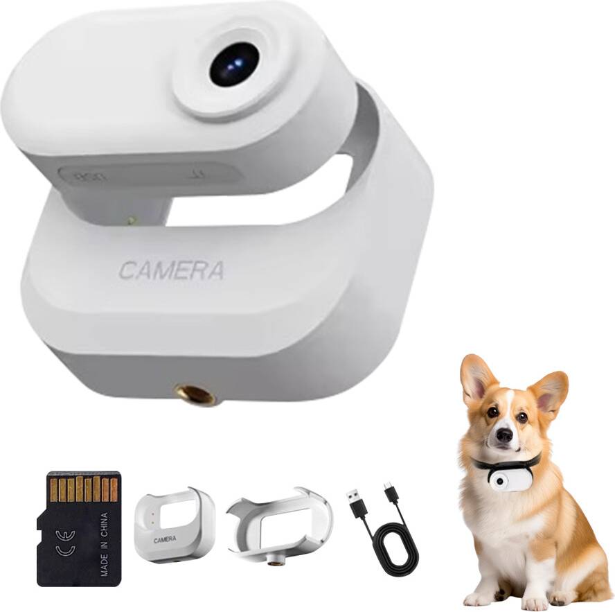 Compact Cycling Camera 12MP White