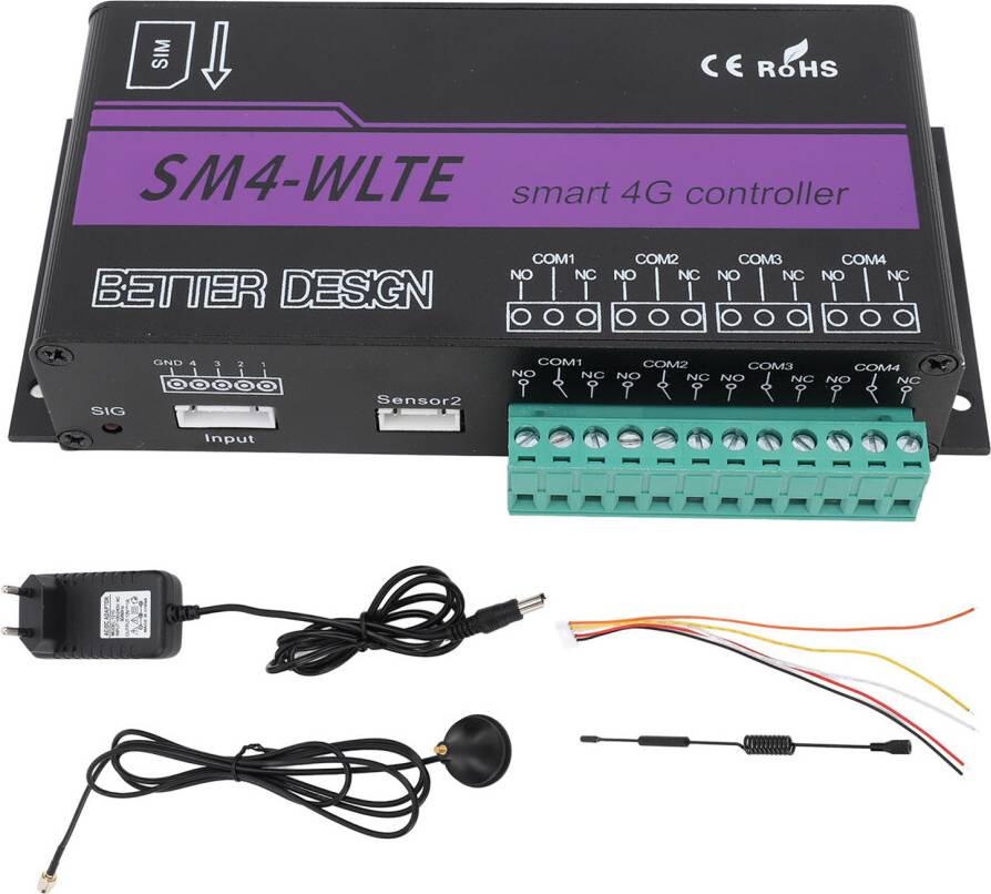 4G 4 Channel Remote Switch Controller