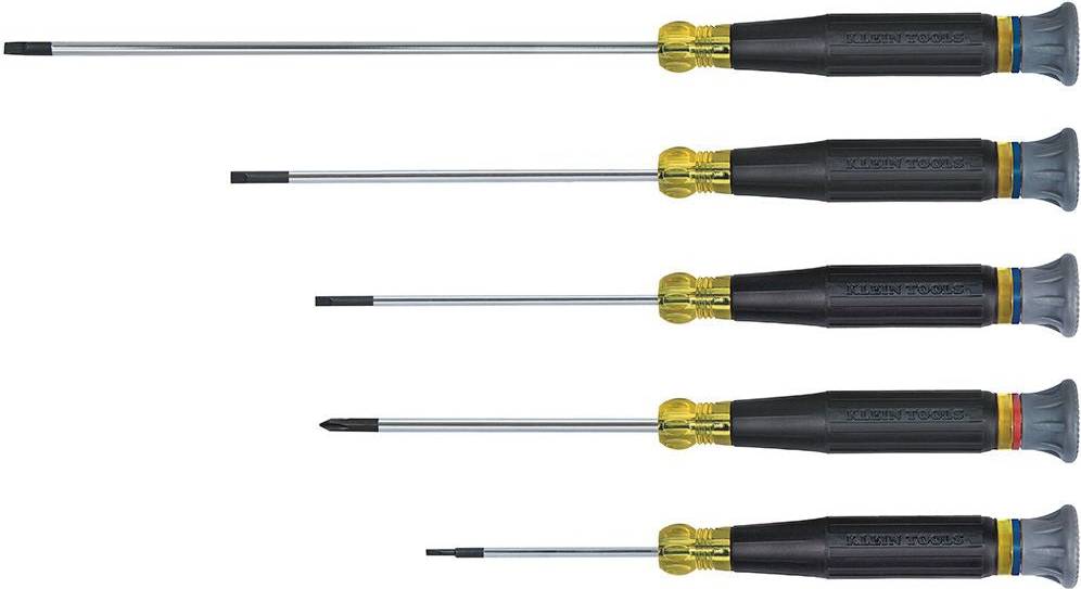 Klein Tools 5-Piece Electronics Screwdriver Set Tool Kit