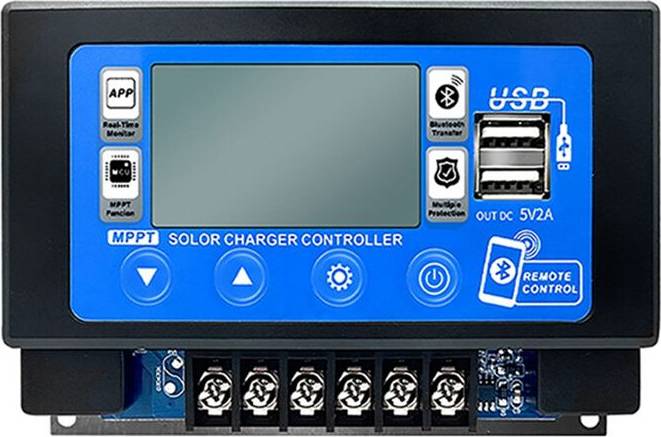 Typecat Solar Charge 60A MPPT Controller Dual USB