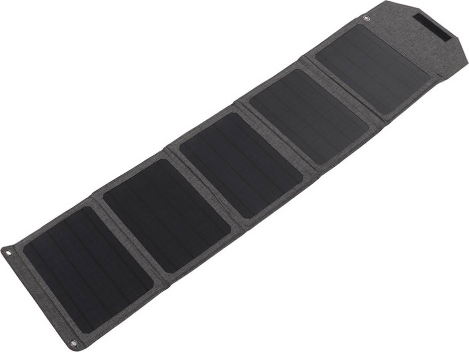 30W Foldable Solar Panel Dual USB DC Output Charger