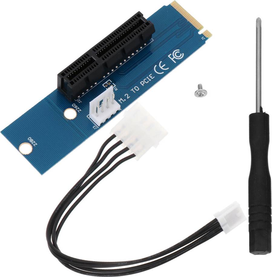 ABOOFAN M.2 To PCI E Adapter Key