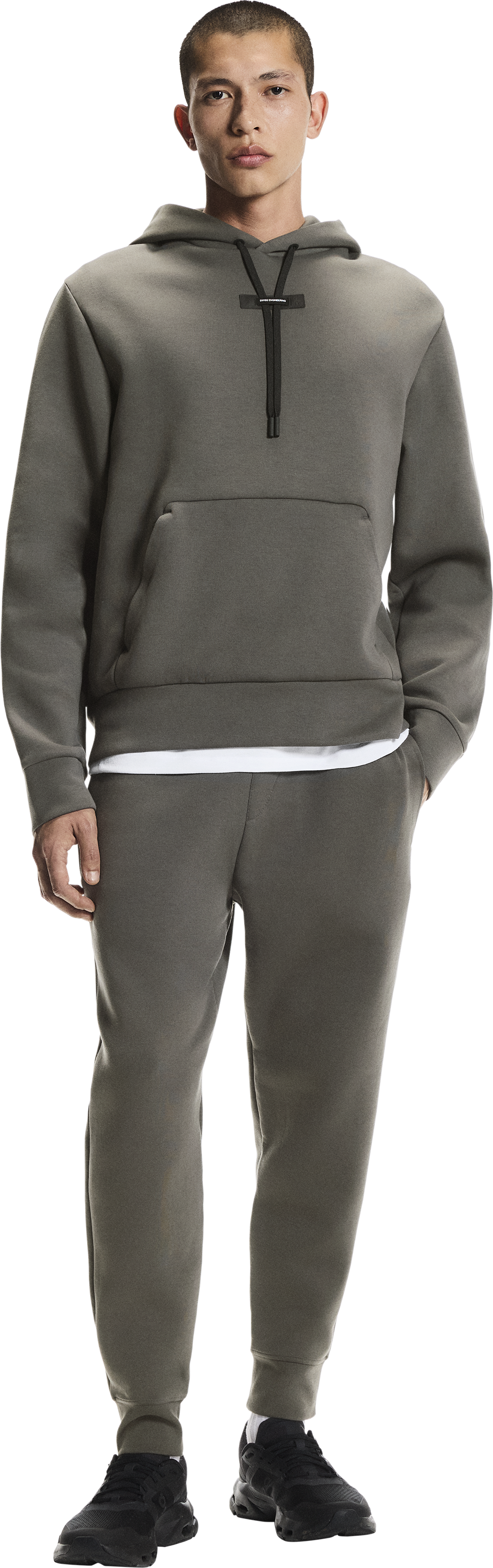 Grey sweatpants On Running Tech Track Sweatpants - Grey