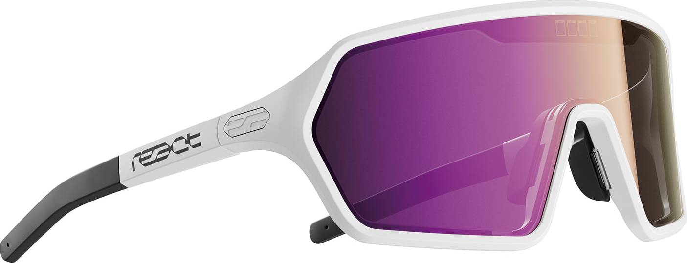 Rev 2026 ShadeTronic Radsportbrille - White/Rosa