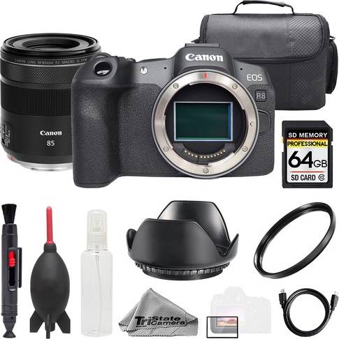 Canon macro lens Canon Eos R8 RF 85mm F2 Macro Lens Kit