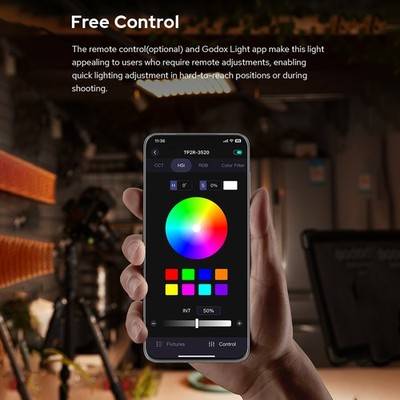 Godox Flexible Led Rgb Video Light Panel