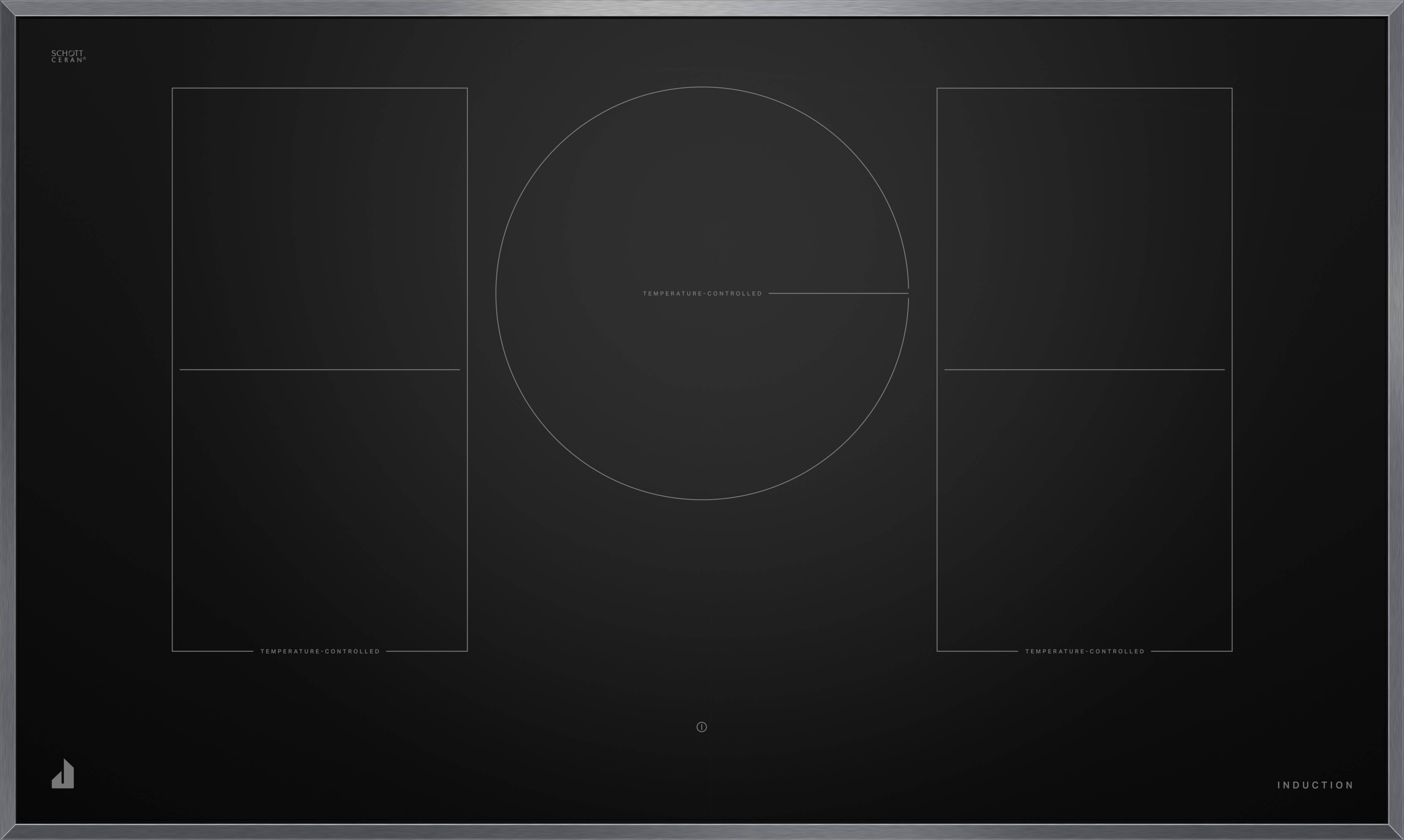 Lustre Series 36 Induction Drop-In Cooktop JICT736SS