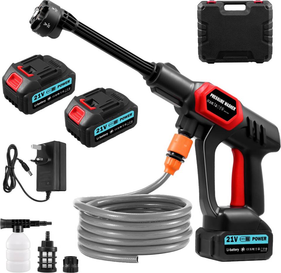 Wowspeed Cordless Pressure Washer Kit