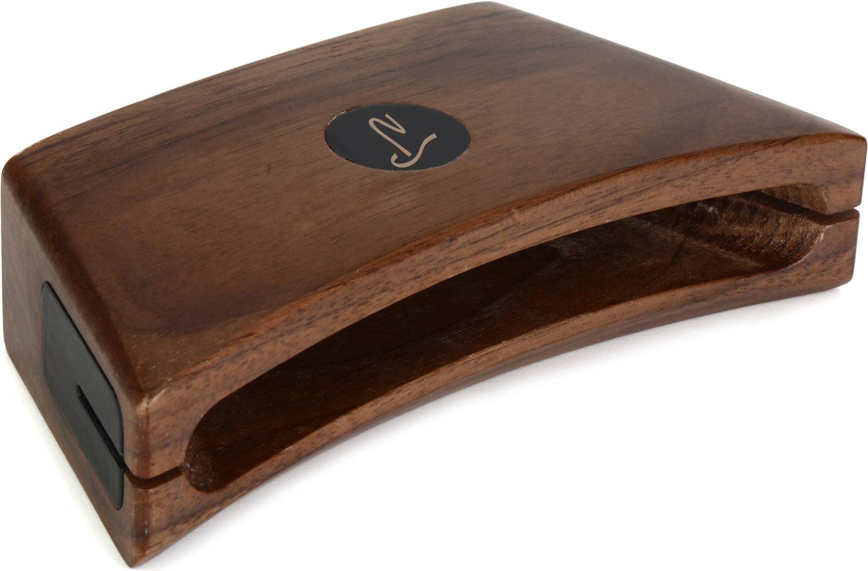 Native Native Tongue Percussion RhymBlock Walnut Wood Block 6 Inch