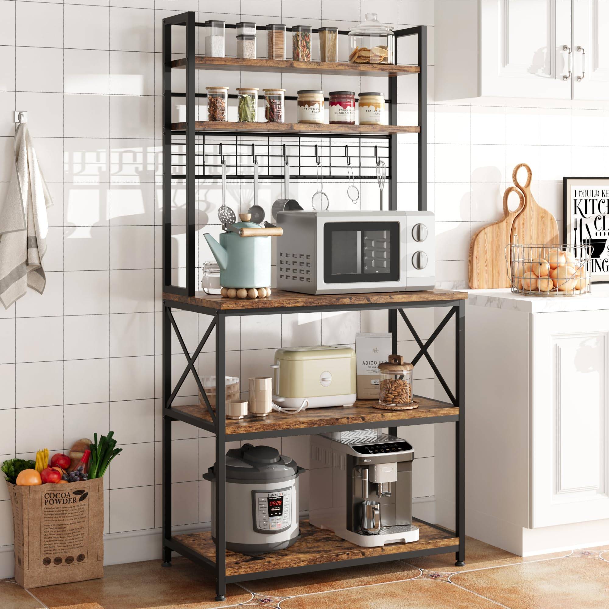 Garvee Kitchen Bakers Rack 5-Tier