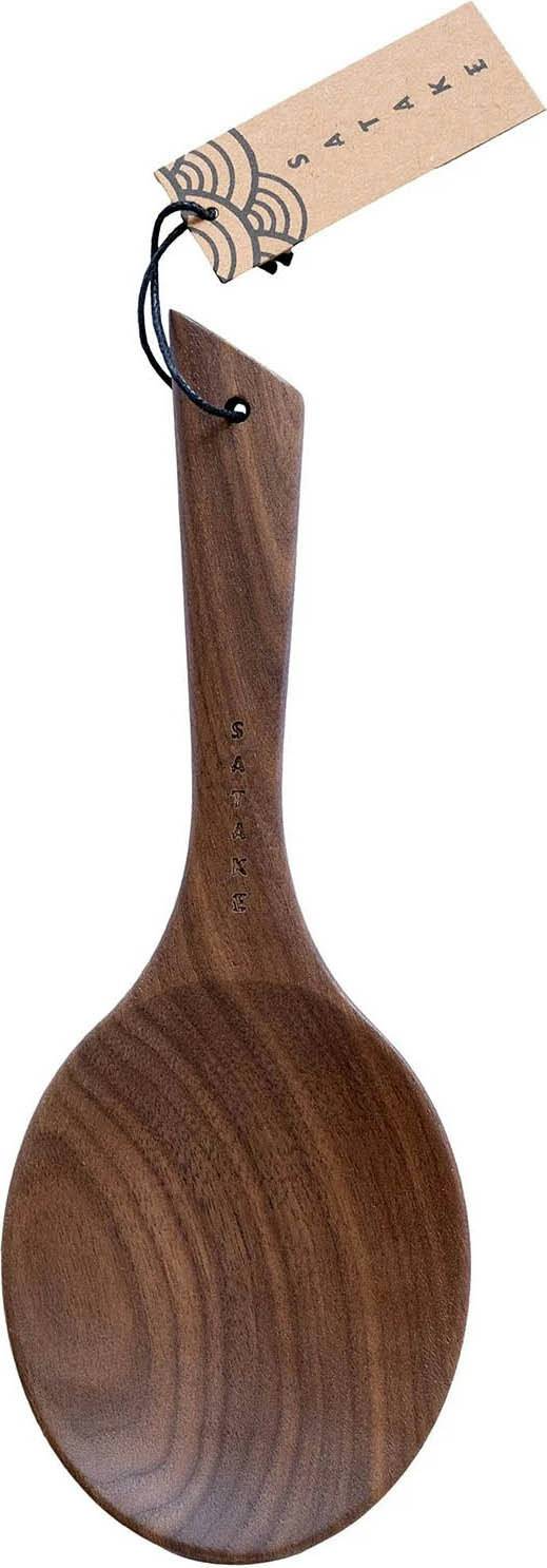 Satake Walnut Rice Spoon 24 cm Serving Spoon