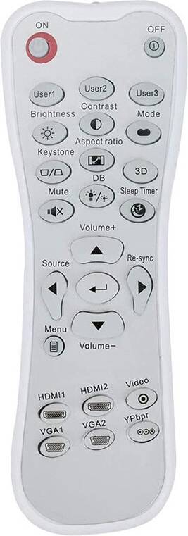 Optoma Projector Remote Control HD26 GT1080