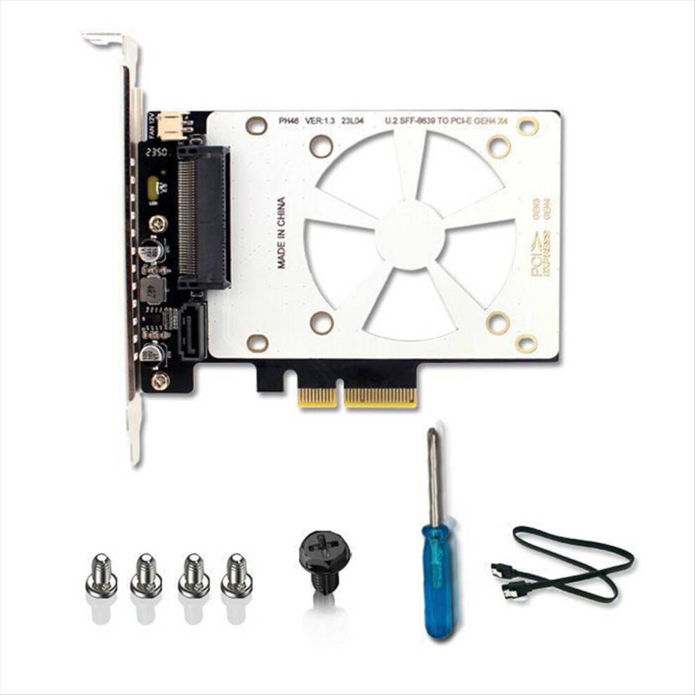 Typecat U.2 SSD to PCIE 4.0 Riserkort