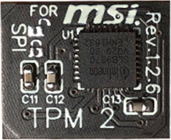 Tpm 2.0 TPM 2.0 Encryption Security Module Remote Card