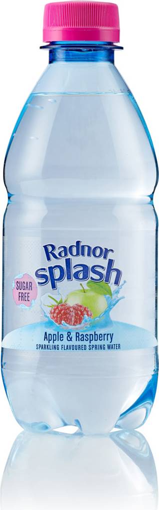 Radnor Hills Splash Apple Raspberry Sparkling 24x330ml