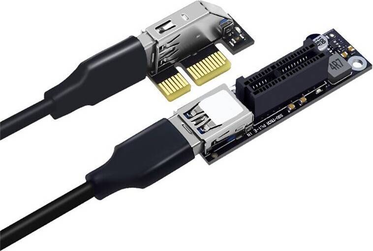 Typecat PCIE Riser Cable 10Gbps USB 3.0 Extension