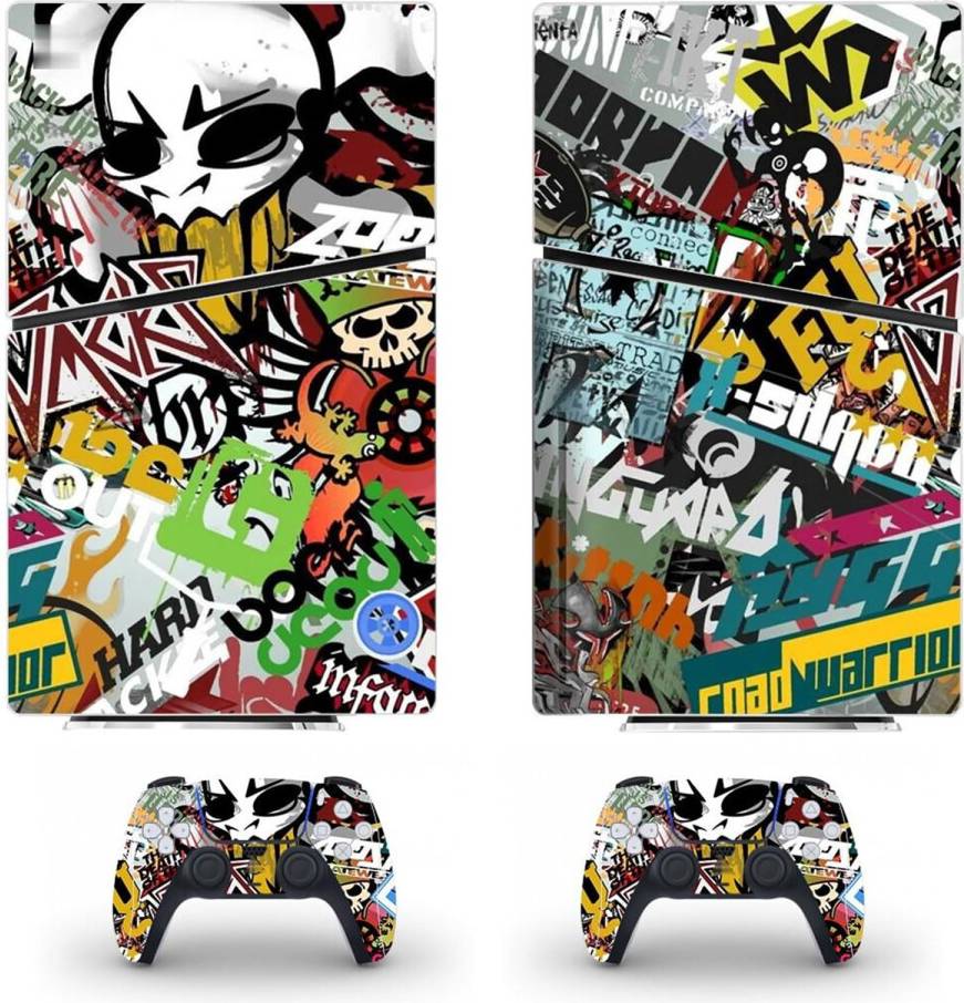 Ps5 slim disc PS5 Slim Disc Edition Console Remote Skin