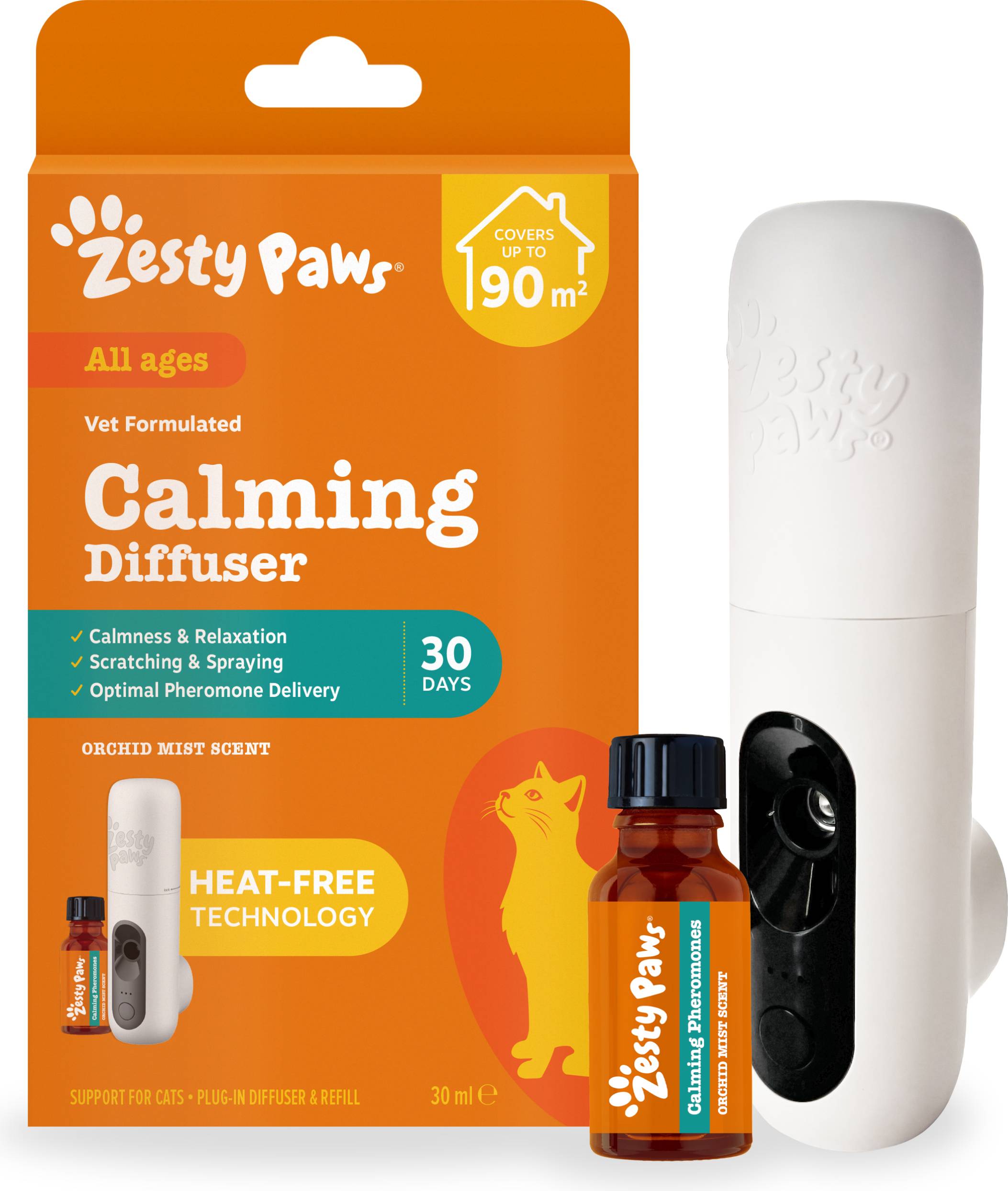 Zesty Paws Cat Calming Diffuser Kit
