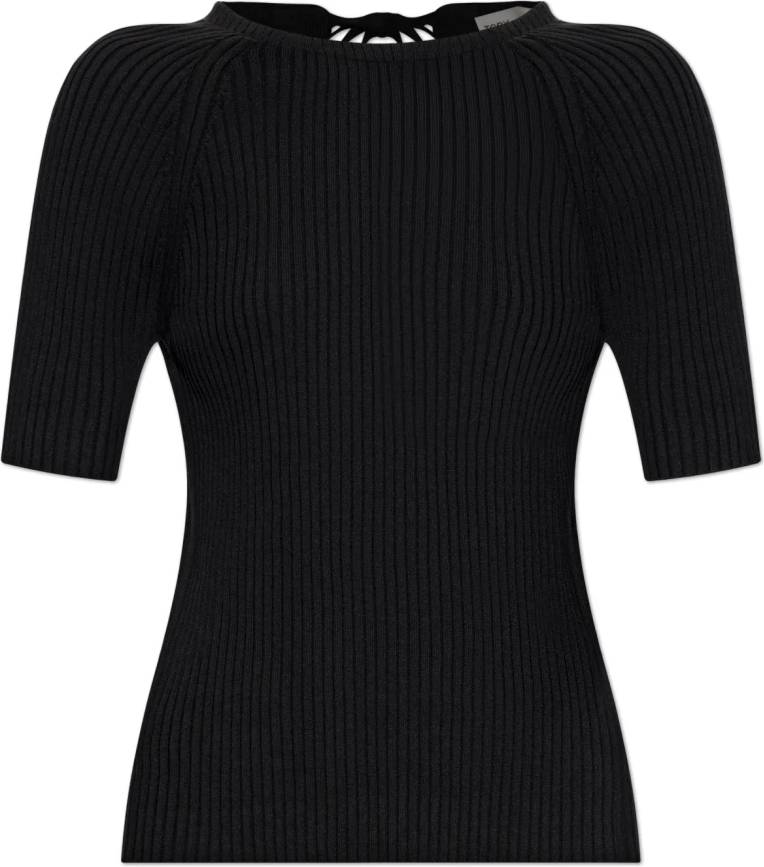 Tory Burch Top Med Rygbind - Sort