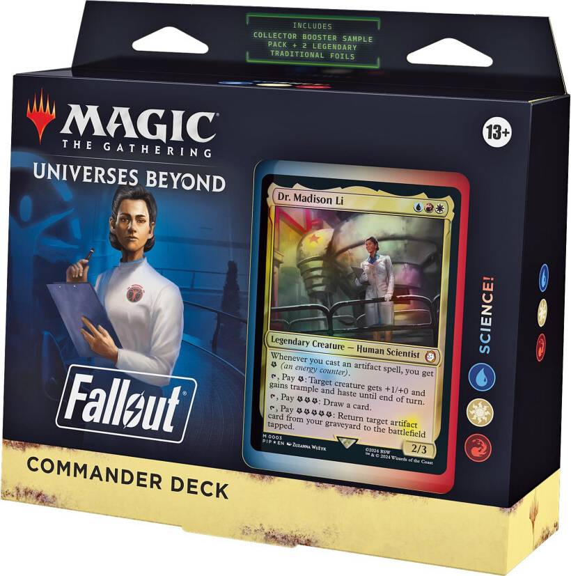 Magic the gathering commander Magic: The Gathering Fallout Commander Deck