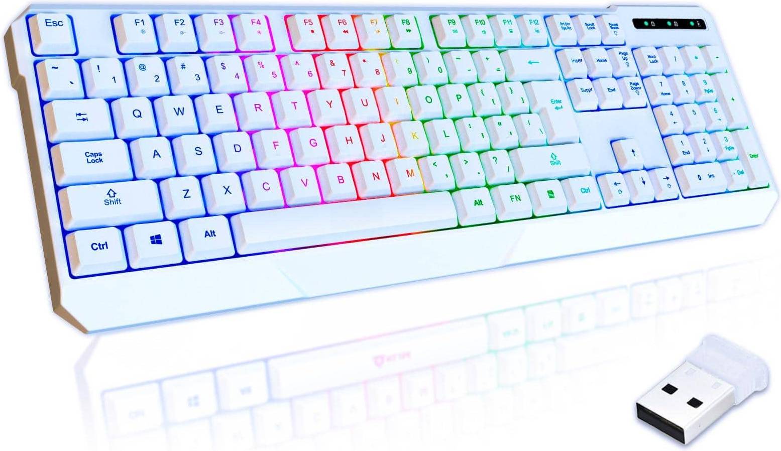 Pc keyboard Chroma Rechargeable PC Water Resistant Keyboard