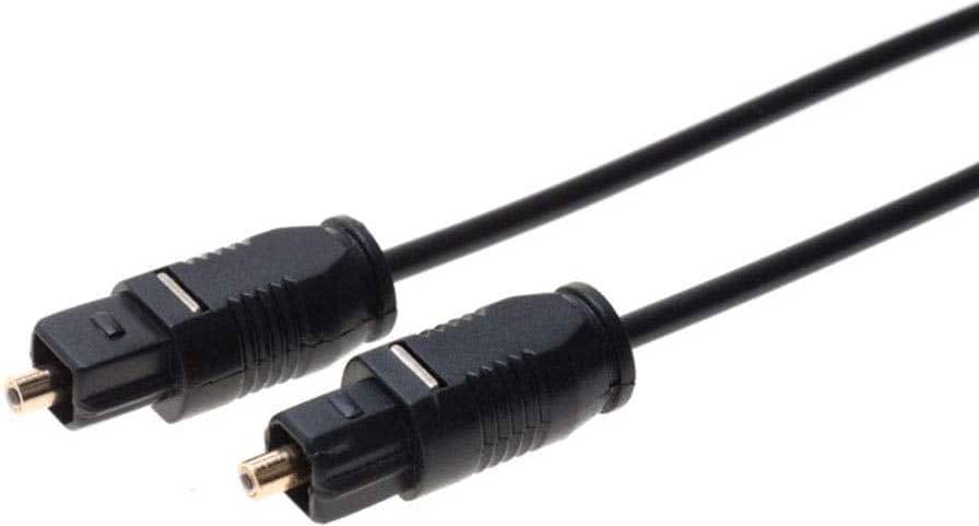 Optical audio cable Cables Direct 3ft Toslink Optical Audio Cable SPDIF