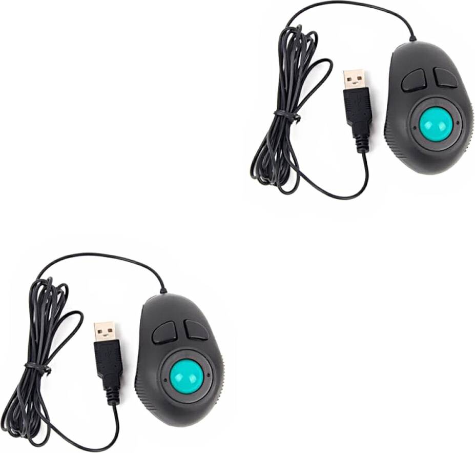 2 Pack Mini Trackball Mouse