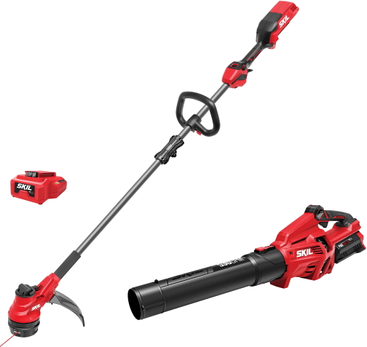 40v string trimmer Skil PWR Core 40V Brushless 15-Inch String Trimmer Kit