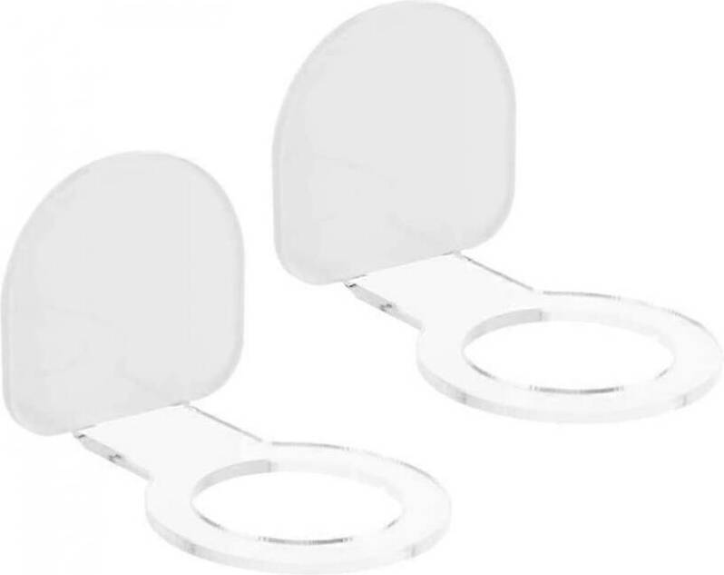 I rack 2 2 Pack Acrylic Baseball Rack Stand