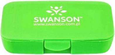 Swanson Pillbox Capsule Container Green