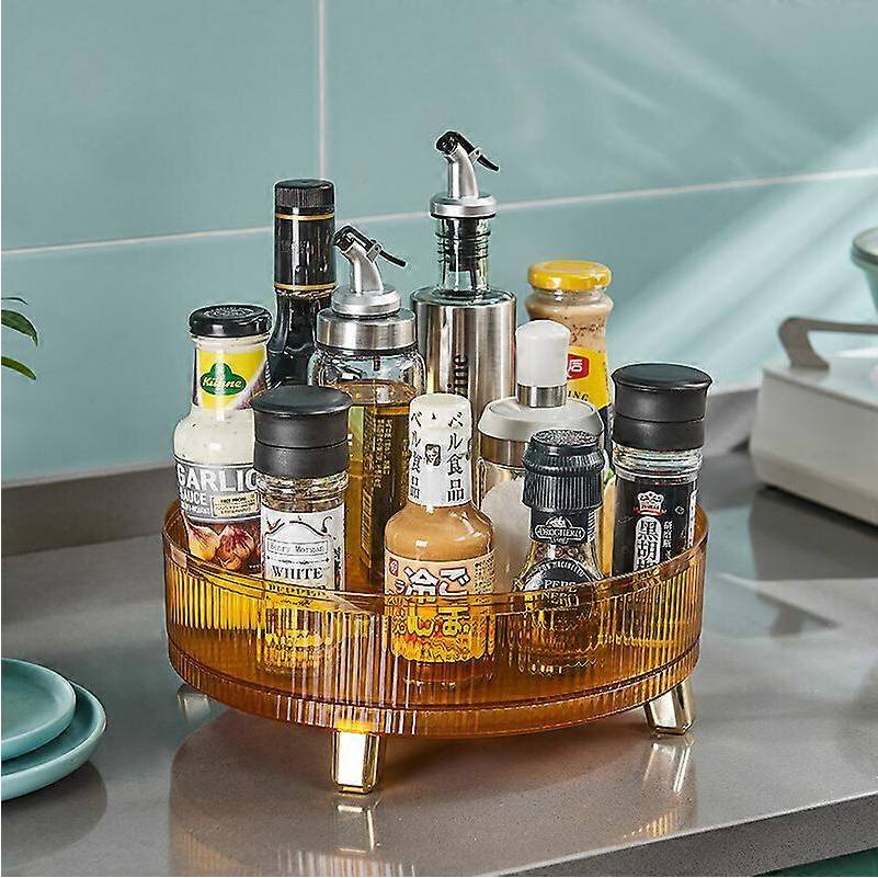 Rotating spice rack Kikidex Kitchen Rotating Spice Rack Shelf