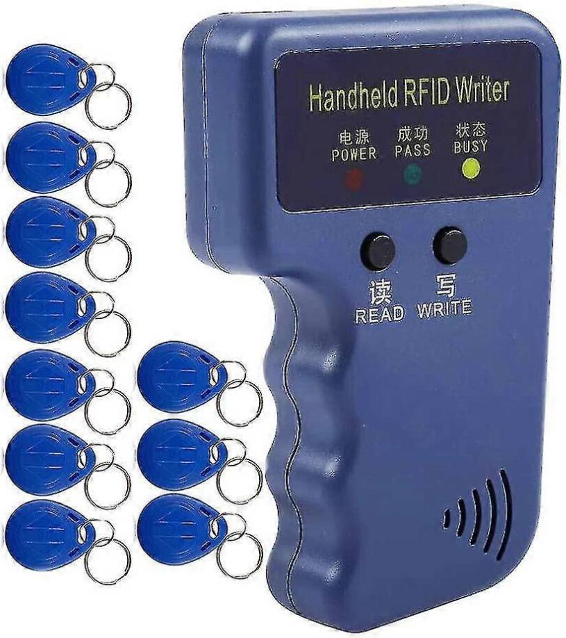 Kikidex Handheld 125khz Rfid Reader Writer Duplicator Copier
