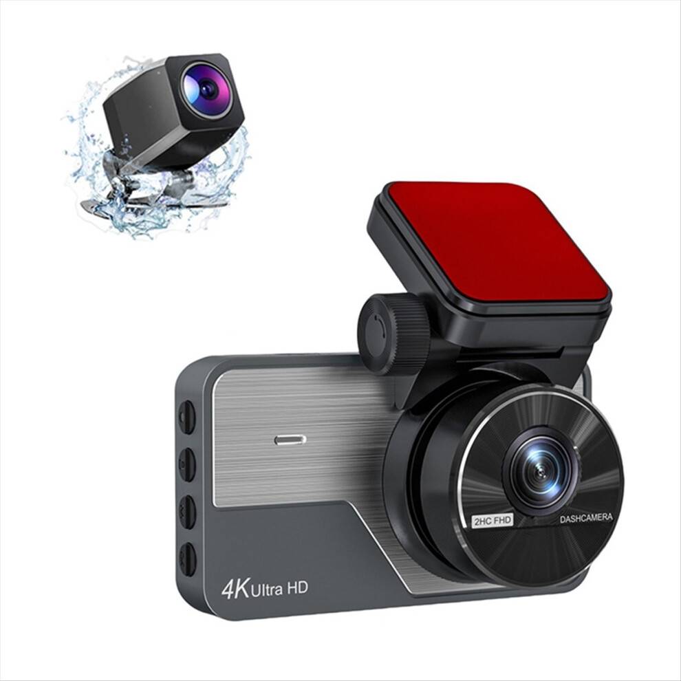 4K HD Front Rear Car DVR Dash Camera