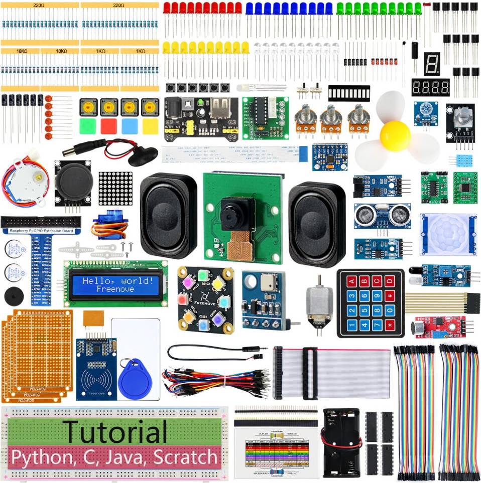 Raspberry pi zero Complete Starter Kit for Raspberry Pi 5/4 B/3 B/Zero 2 W