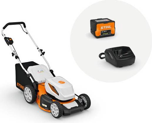 Electric lawn mower Stihl RMA 348 Push Mower Set Battery Powered Mower