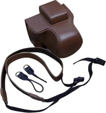 Canon EOS R50 Leather Cover Coffee