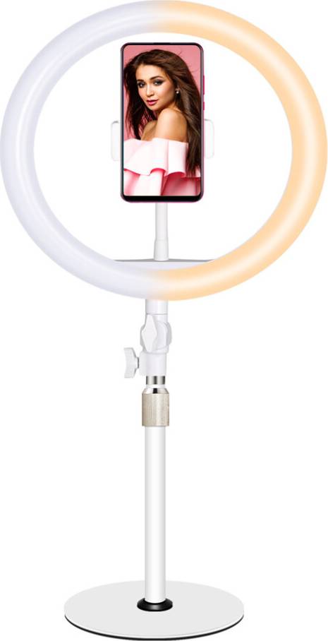 3 Color Temperature Dimmable Desktop Ring Light