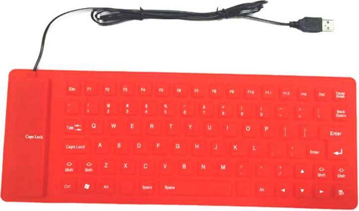 85Key Silicone Waterproof Gaming Keyboard