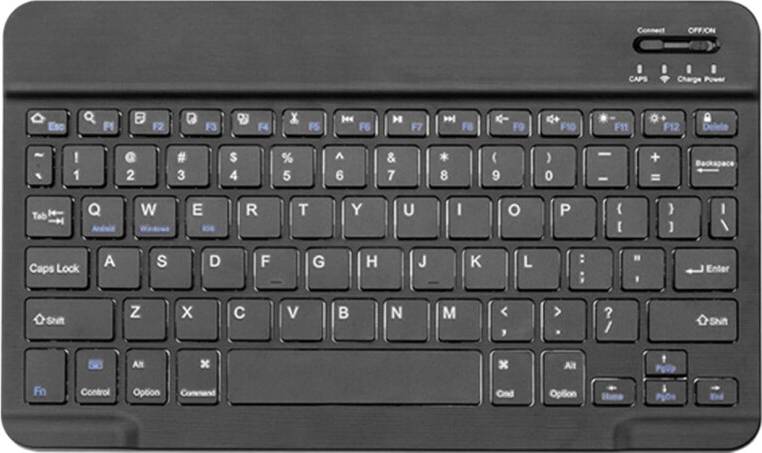 Wireless Keyboard Slim Rechargeable Ergonomic MultiDevice