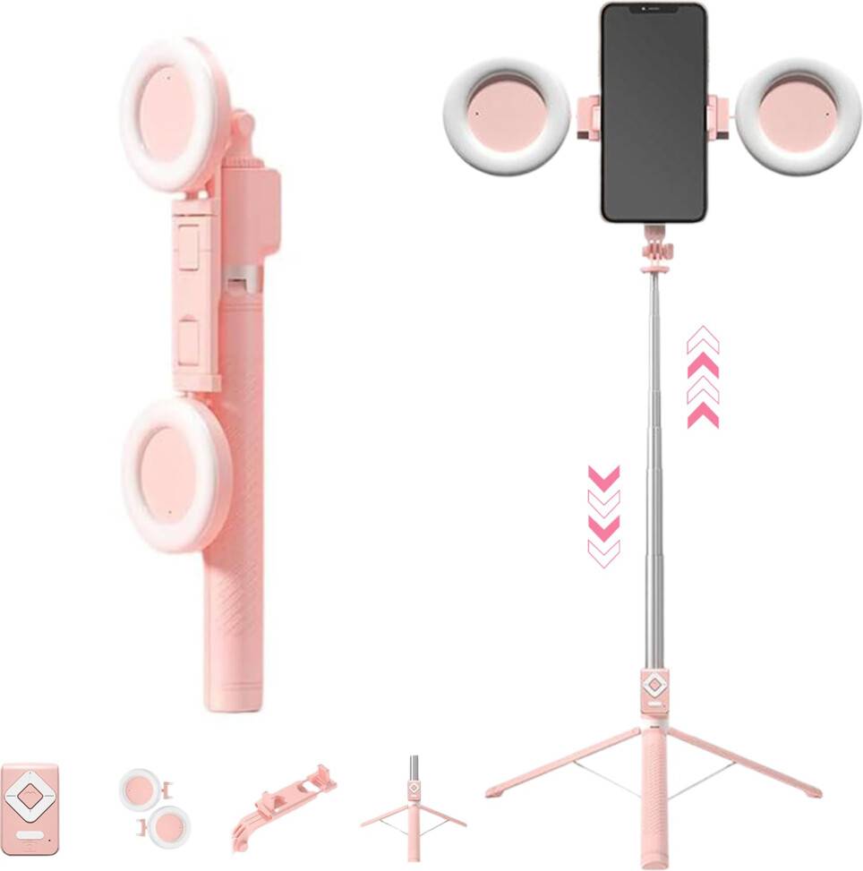 Phone tripod 67 Inch Extendable Phone Tripod