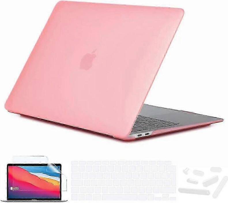 Matte Pink Keyboard Cover Screen Protector