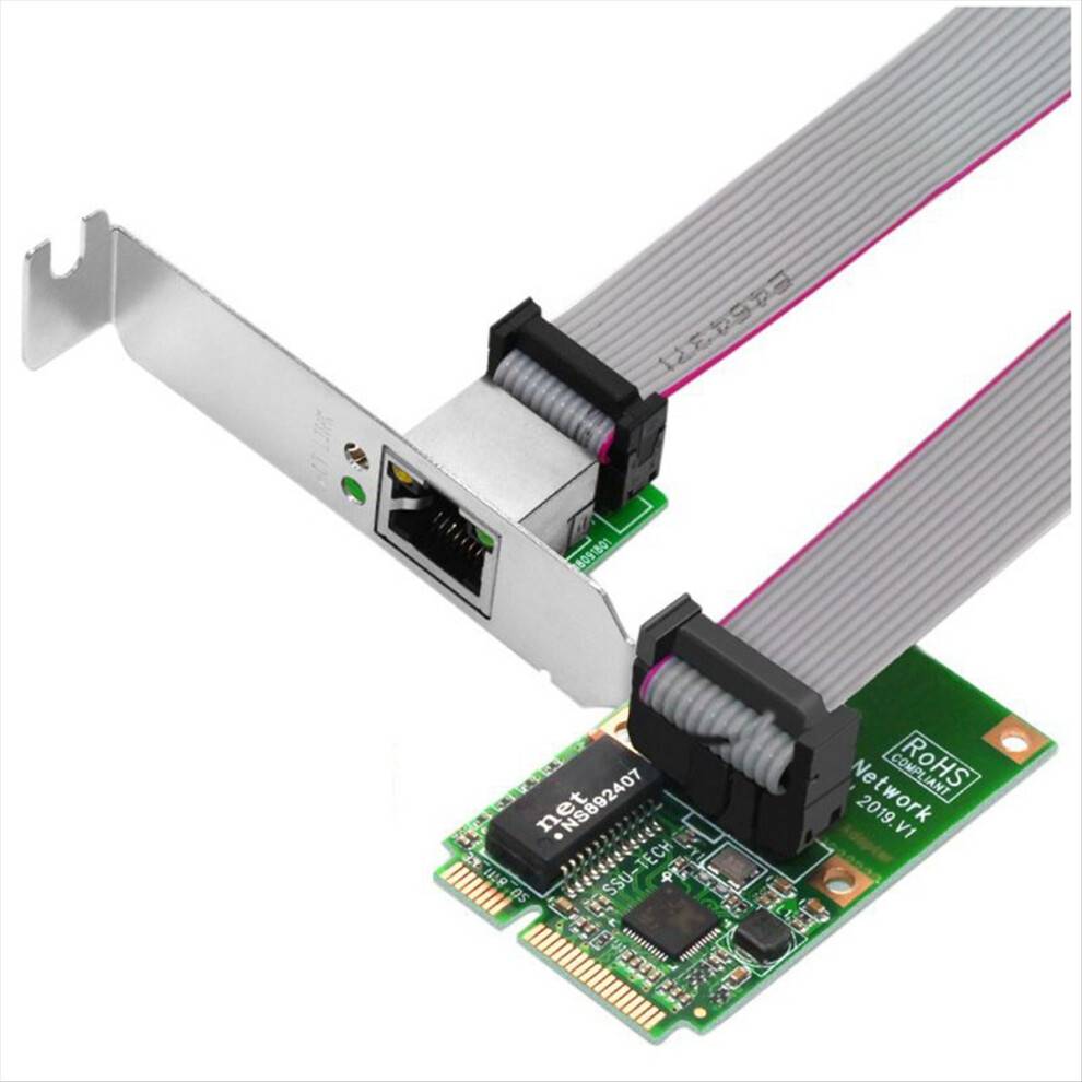 Torribaly Mini PCIE Gigabit Network Card RJ45 Ethernet