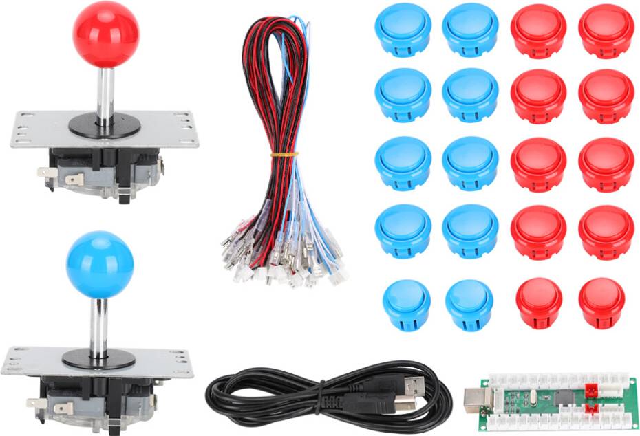 Raspberry Pi Arcade Kit DIY Spilcontroller