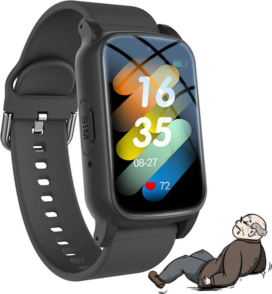 Fall Detection Smart Watch GPS Tracker