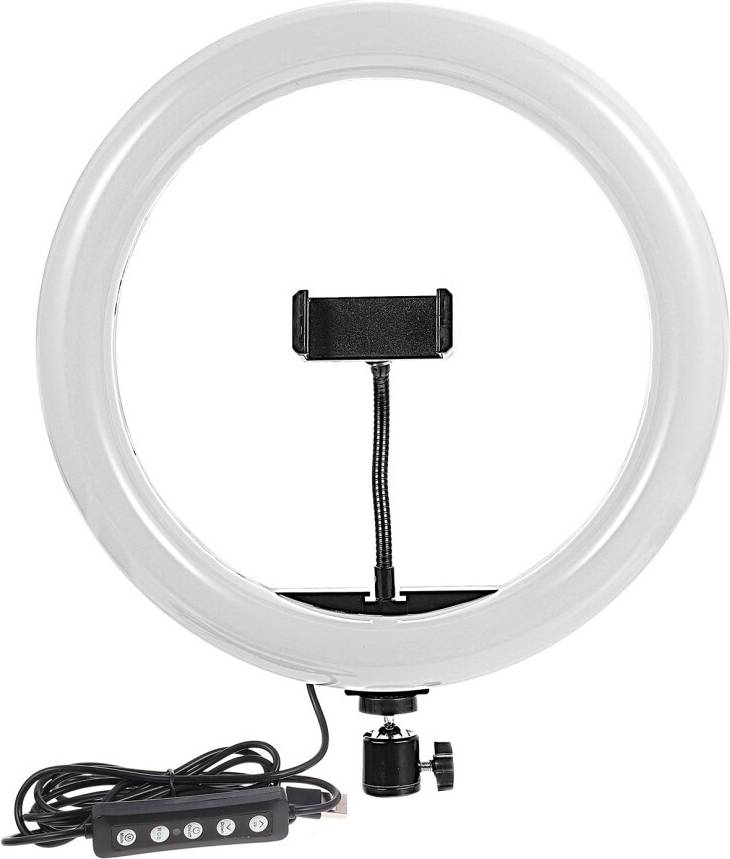 Adjustable phone stand 12 Inch Adjustable Ring Light With Phone Stand