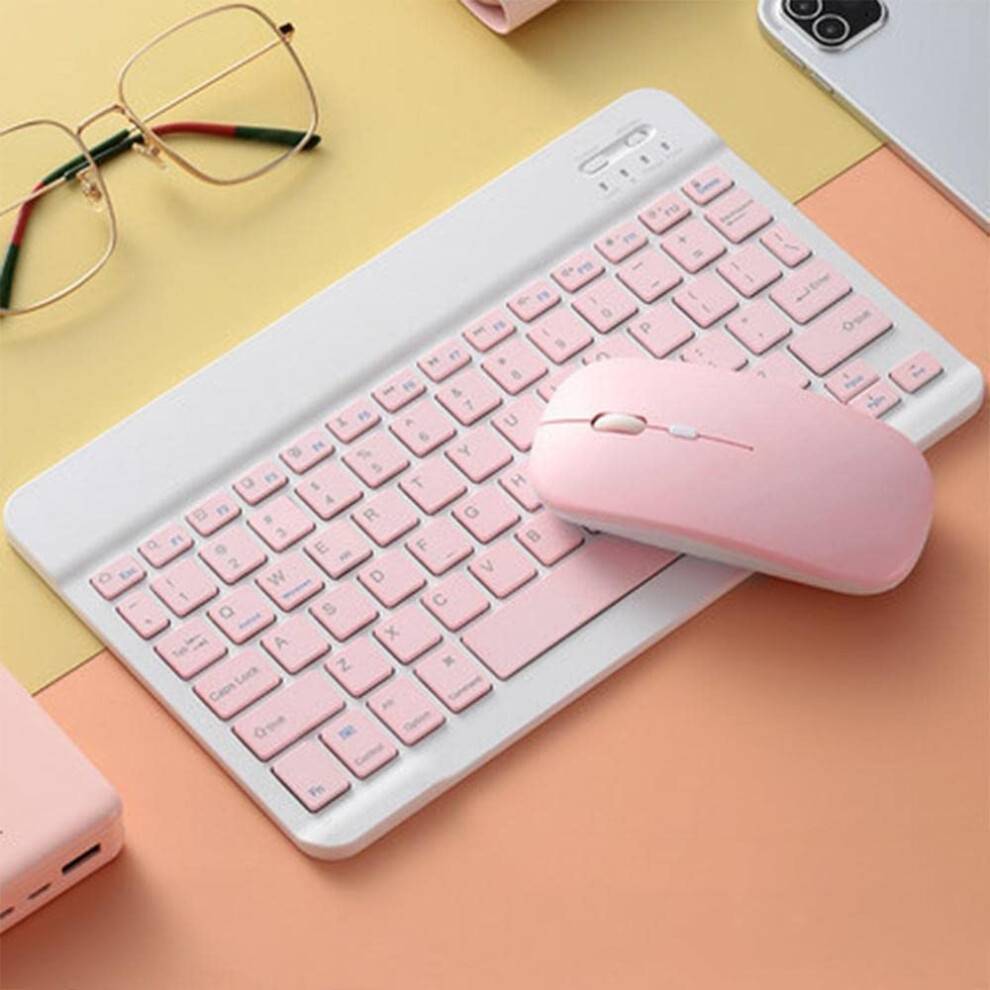 Bluetooth Compact Portable Wireless Keyboard Set
