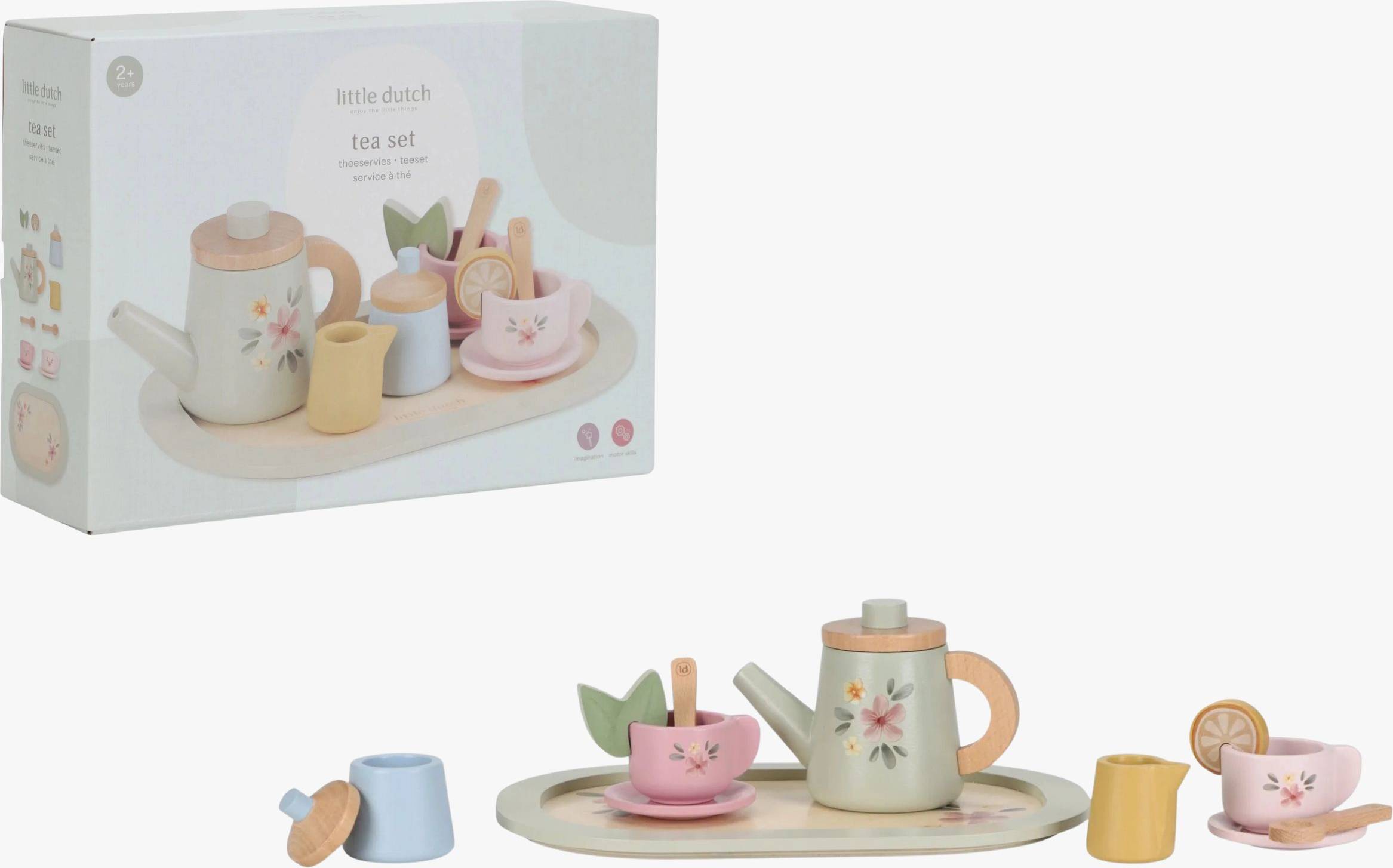 Little Dutch Tea Set Multicoloured